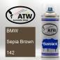 Preview: BMW, Sepia Brown, 142: 400ml Sprühdose, von ATW Autoteile West.